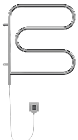 Электро 25 F-обр 600х600 поворотный Полотенцесушитель TERMINUS Абакан - фото 2