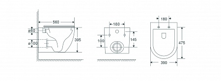 Подвесной унитаз безободковый Terminus Енисей Монолит 560х390 белый Абакан - фото 8 Подвесной унитаз безободковый Terminus Енисей Монолит 560х390 белый Абакан - фото 8