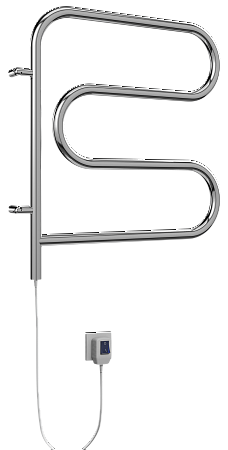 Электро 25 F-обр 600х600 поворотный Полотенцесушитель TERMINUS Абакан - фото 1
