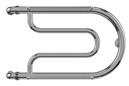 Фокстрот AISI 32х2 320х700 Полотенцесушитель  TERMINUS Абакан - фото 2