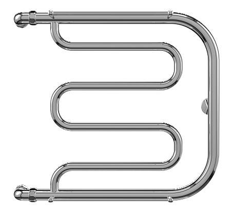 Фокстрот AISI 32х2 600х700 Полотенцесушитель  TERMINUS Абакан - фото 2